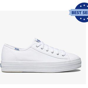Keds Women's Triple Kick Canvas Sneaker 8.5